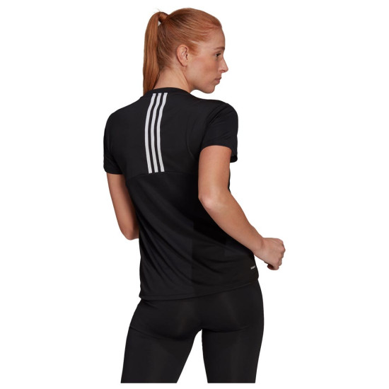 Adidas Γυναικεία κοντομάνικη μπλούζα Aeroready Designed 2 move 3-Stripes